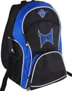 TapouT Nylon Rugzak Backpack Zwart Blauw
