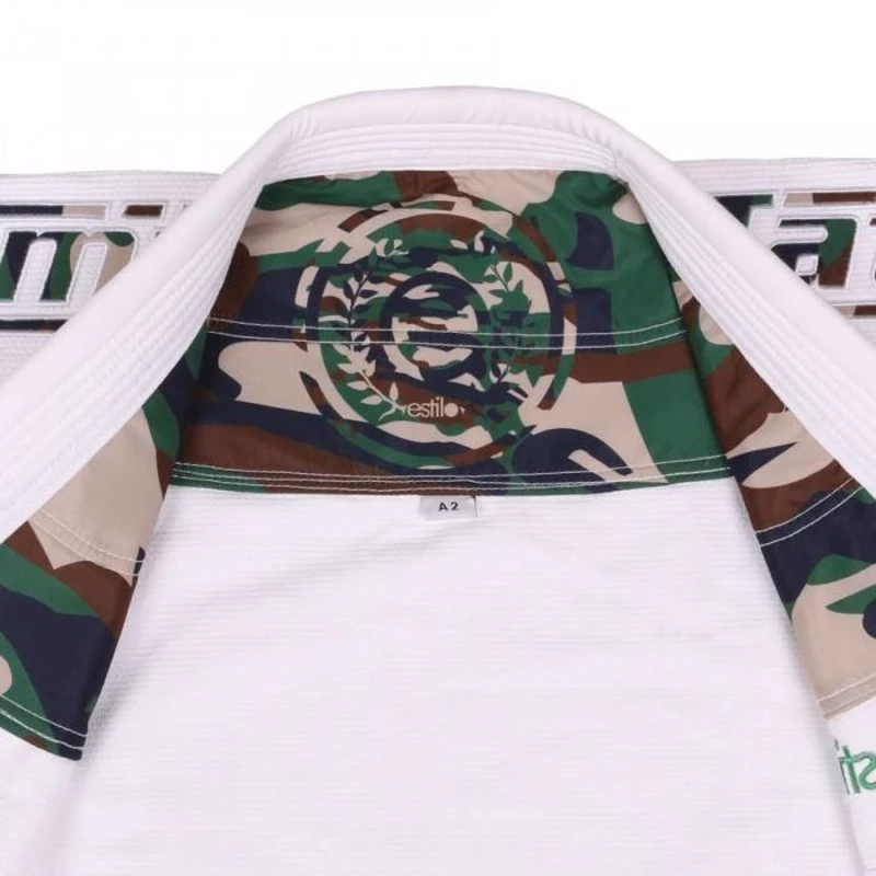 Tatami Estilo 5.0 BJJ Gi Kimono White Camo BJJ Fightgear - Image 2