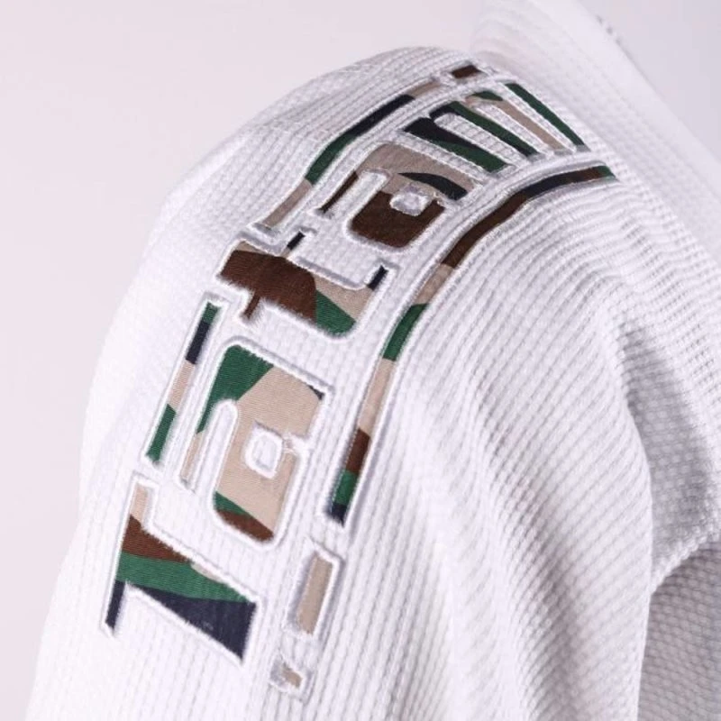 Tatami Estilo 5.0 BJJ Gi Kimono White Camo BJJ Fightgear - Image 4