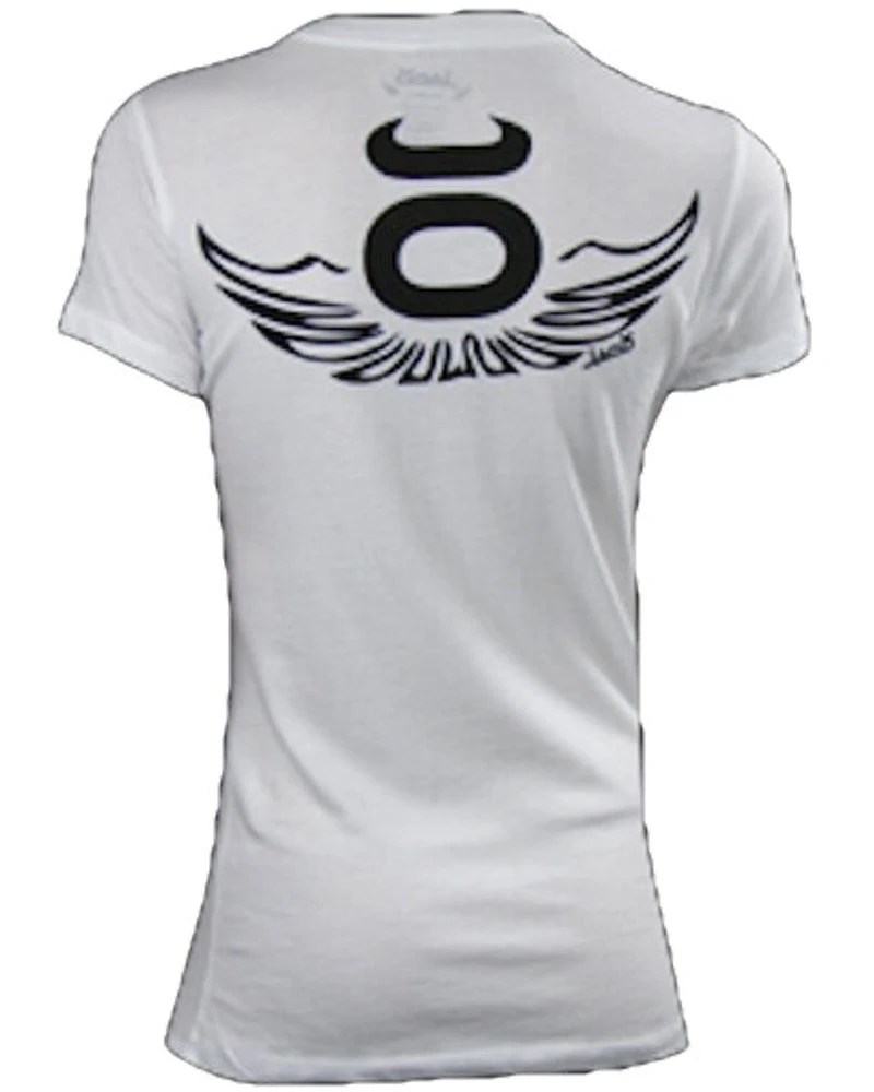 Tenacity Dames Walkout T-shirt Wings Wit - Image 2