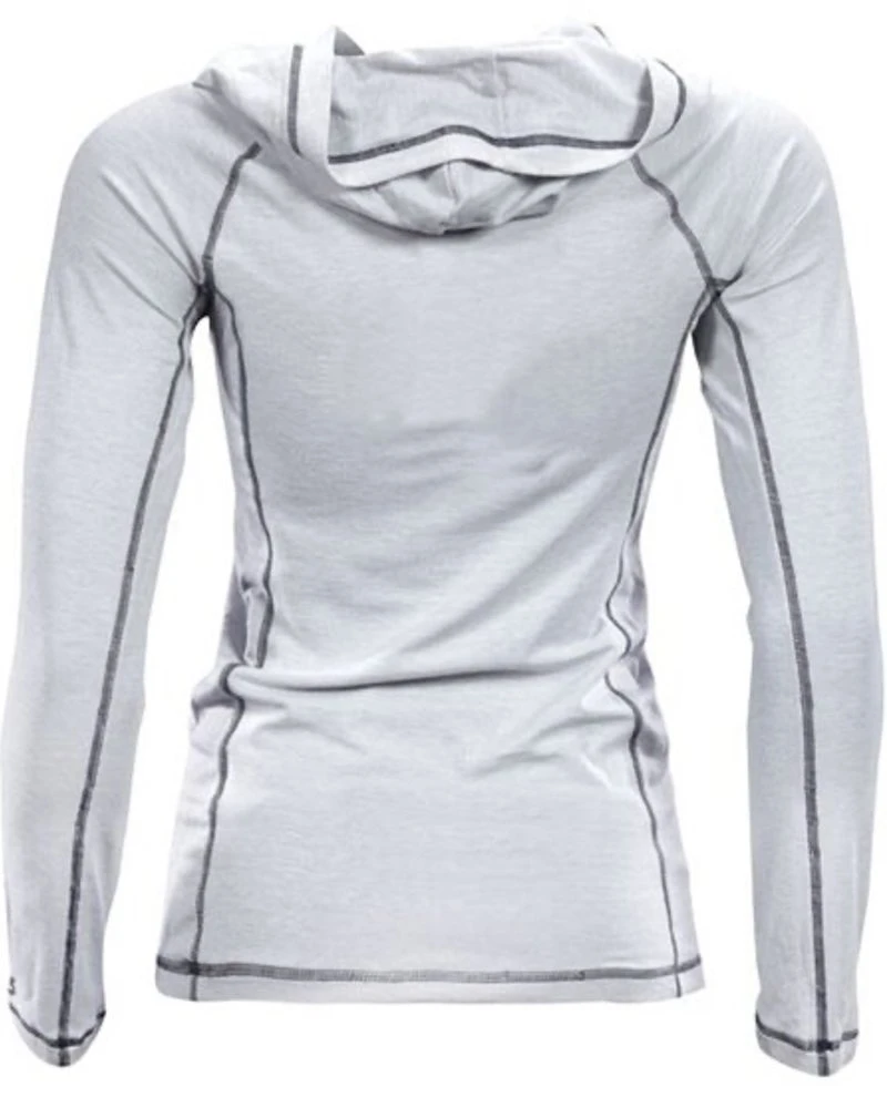 Tenacity Women's Dames Henley Hoodie Wit - Image 3