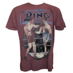 The Ring Draw Flock Premium Silicone Washed T-Shirt