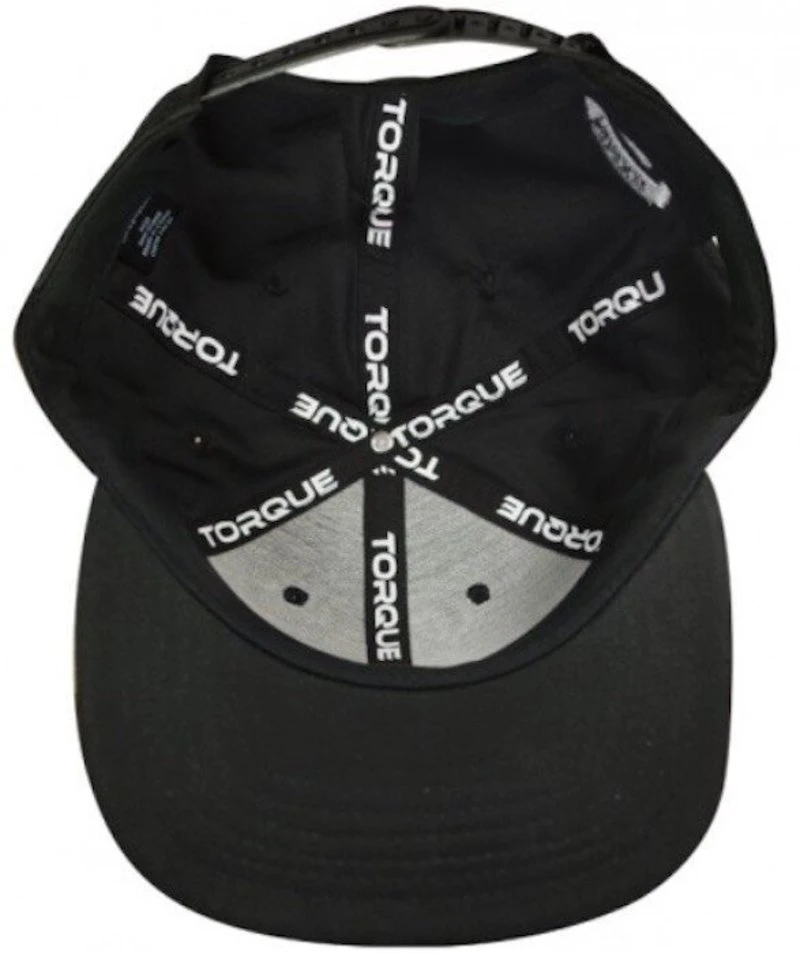 TORQUE Sports Stealth Snapback Cap Pet Zwart Grijs - Image 2