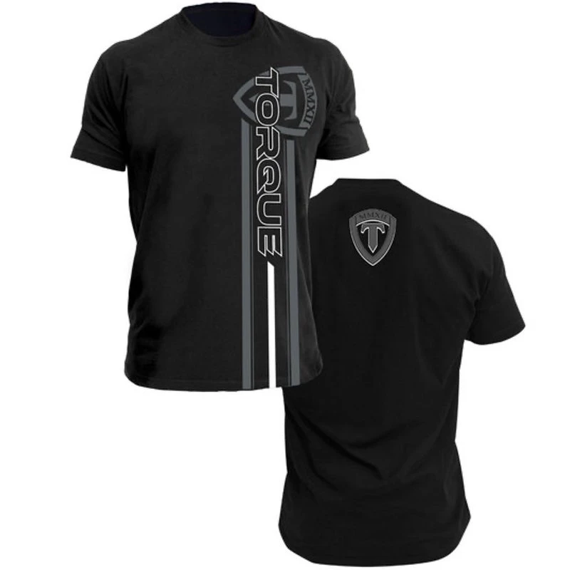 Torque Velocity Boxing T-shirts Zwart Grijs - Image 2