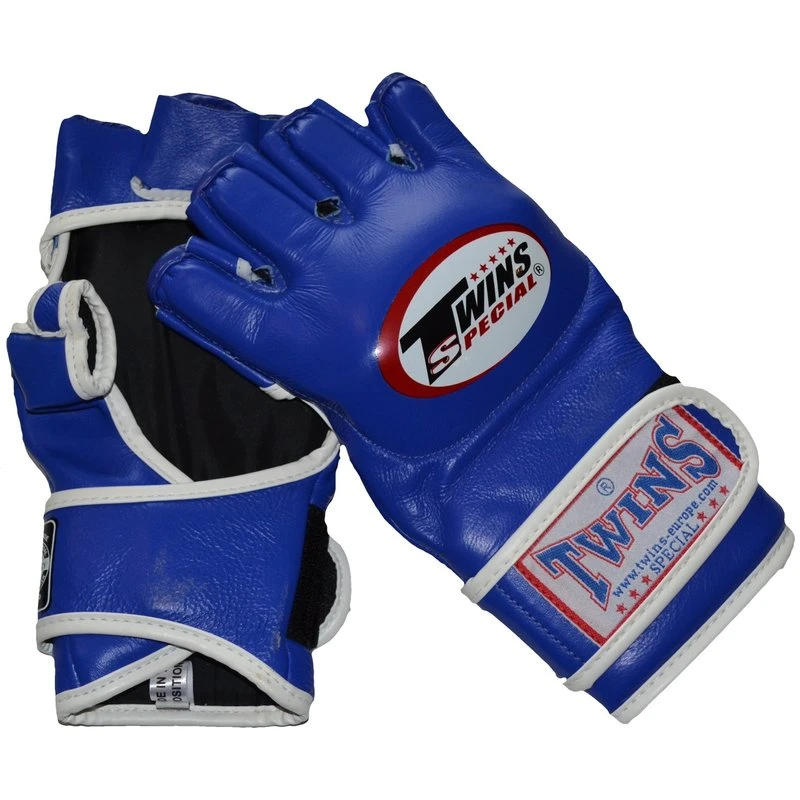 Twins GGL-6 MMA Handschoenen Blauw Leder - Image 2