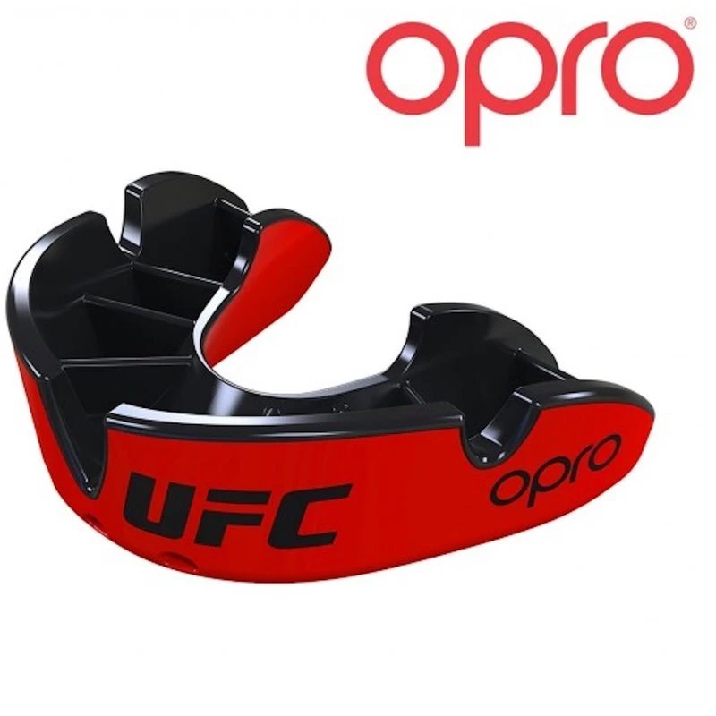 OPRO UFC Mondbeschermer Zilver Rood Zwart Volwassene - Image 2