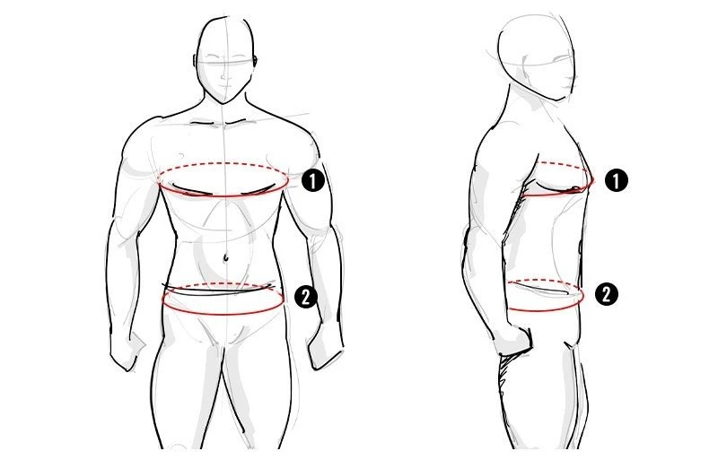 Performance Institute Hoody Zwart Rood - Image 2