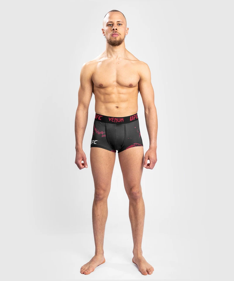 UFC Venum Authentic Fight Week 2.0 Boxershort Voor Heren Zwart Rood - Image 5