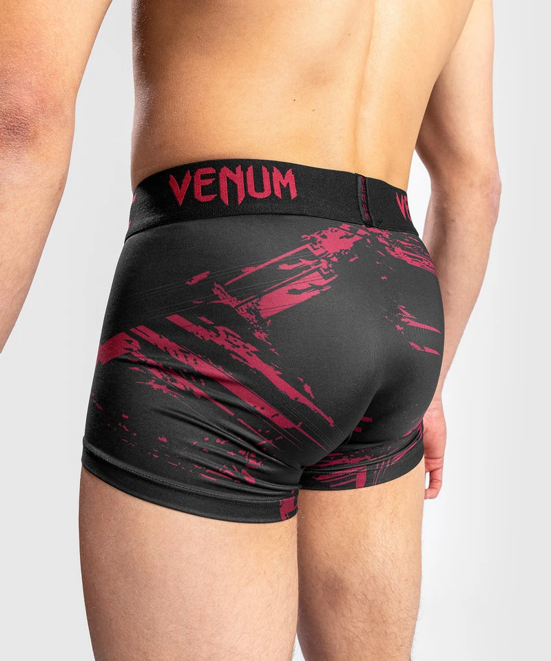 UFC Venum Authentic Fight Week 2.0 Boxershort Voor Heren Zwart Rood - Image 6