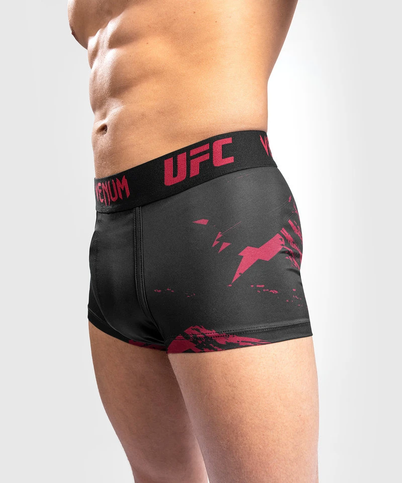 UFC Venum Authentic Fight Week 2.0 Boxershort Voor Heren Zwart Rood
