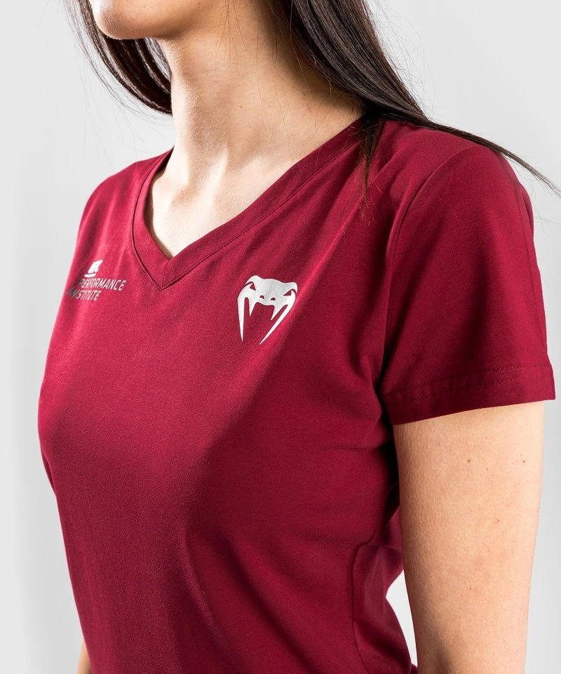 UFC Venum Performance Institute T-Shirt Dames Rood - Image 2