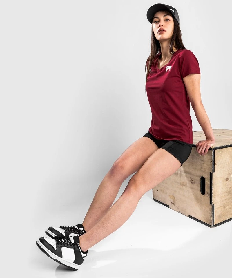 UFC Venum Performance Institute T-Shirt Dames Rood - Image 4