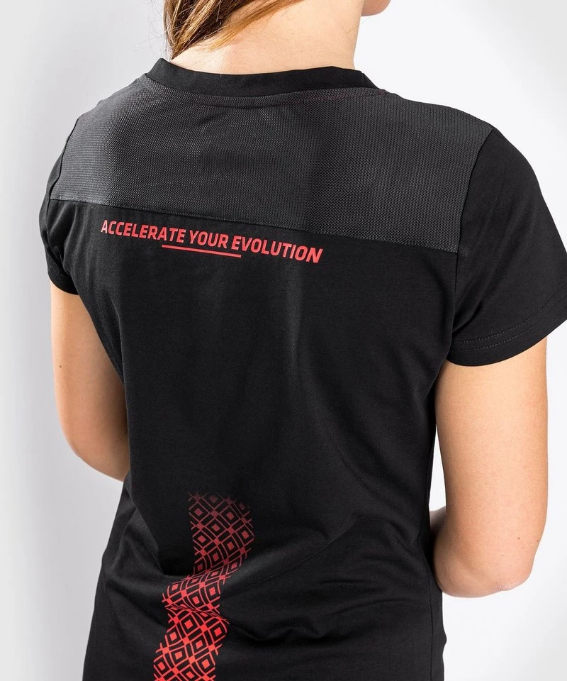 UFC Venum Performance Institute T-Shirt Dames Zwart - Image 9