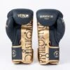 RAJADAMNERN X Venum Muay Thai Bokshandschoenen Marineblauw Goud