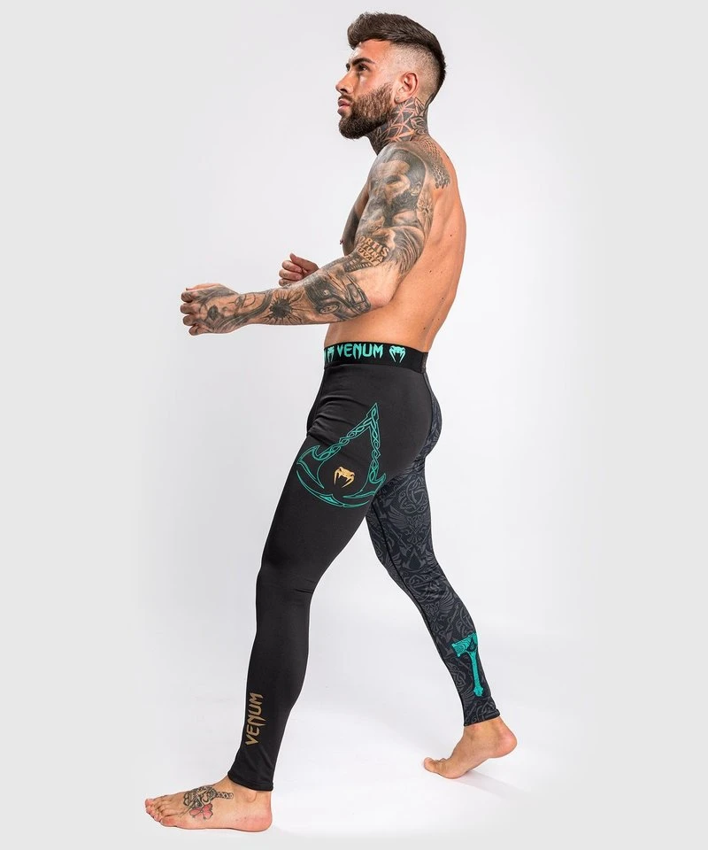 Venum Assassin's Creed Reloaded Sportlegging Spats Zwart - Image 4