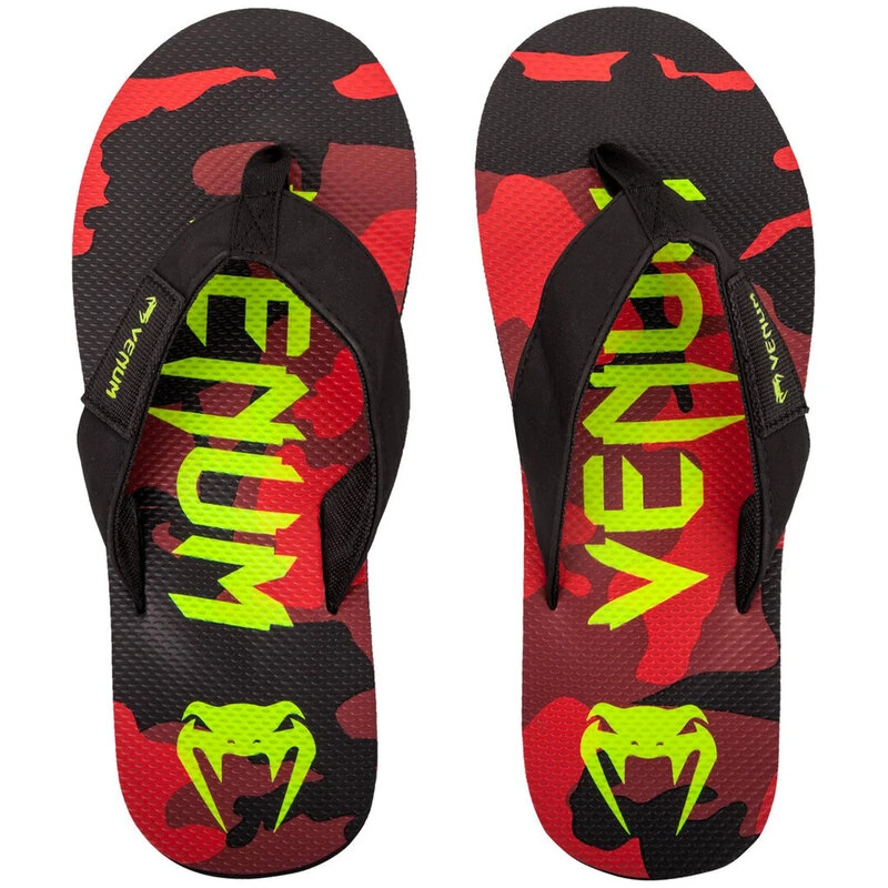 Venum Atmo Badslippers Flip Flop Camo Rood - Afbeelding 7