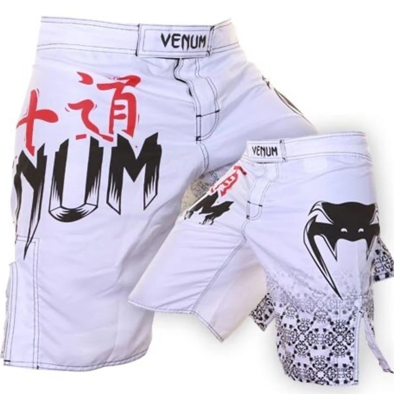 Venum Bushido Vechtsport Broek Fight Shorts Wit - Image 4