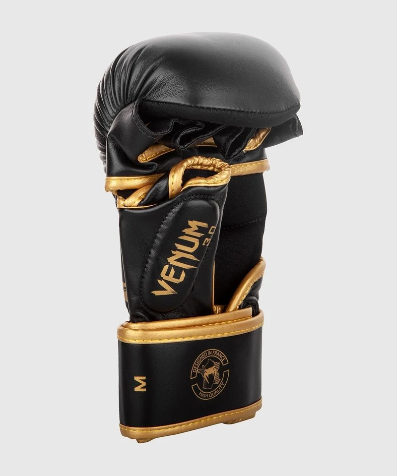 Venum Challenger 3.0 MMA Sparring Handschoenen Zwart Goud - Image 4