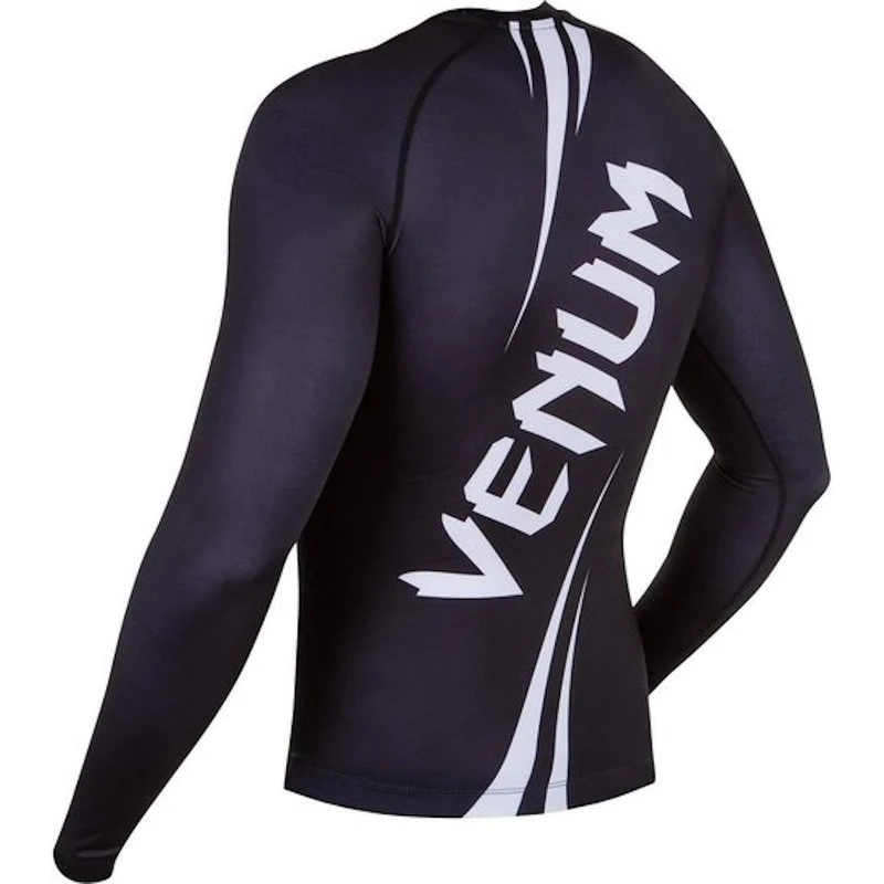 Venum Challenger Rash Guard L/S Zwart Wit - Image 8