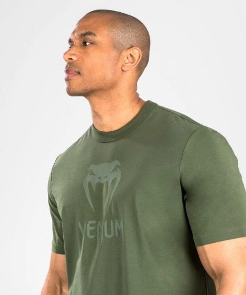 Venum Classic T-shirt Katoen Military Green - Image 3