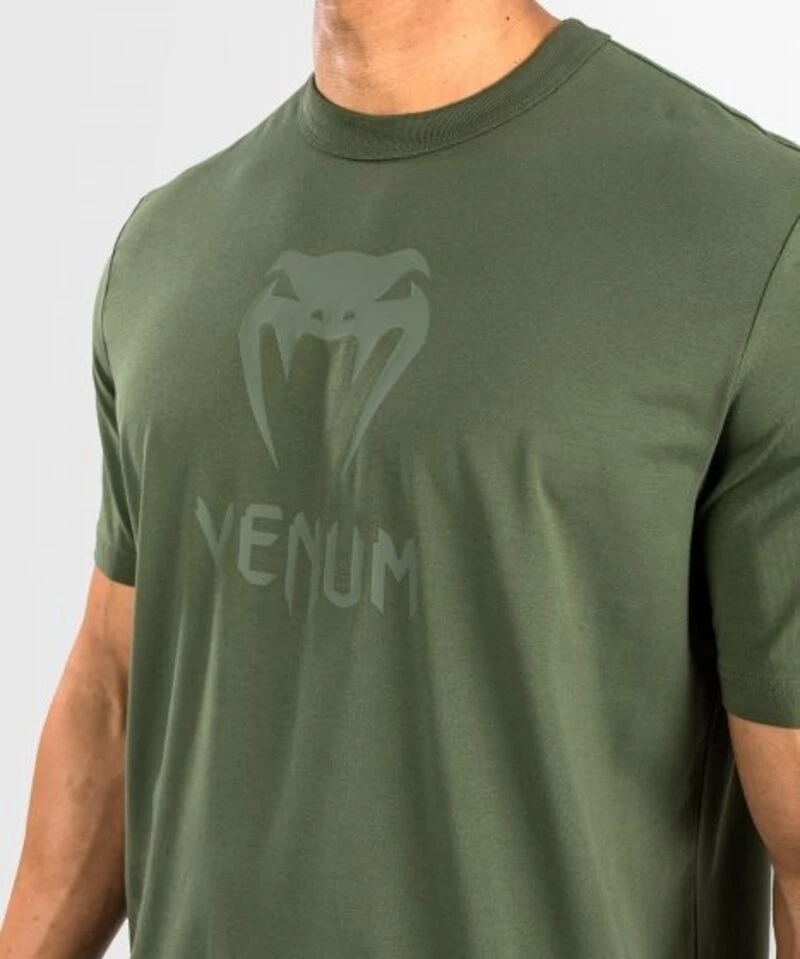 Venum Classic T-shirt Katoen Military Green - Image 4