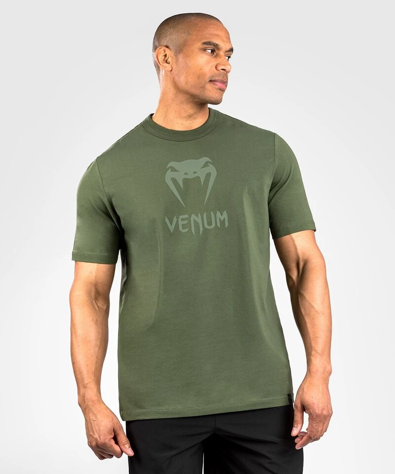 Venum Classic T-shirt Katoen Military Green - Image 5