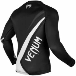 Venum Contender 4.0 Rash Guard L/S Zwart Grijs Wit
