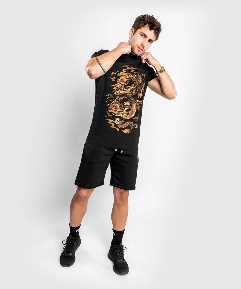 Venum DRAGON'S FLIGHT T-shirt Zwart Brons - Image 3