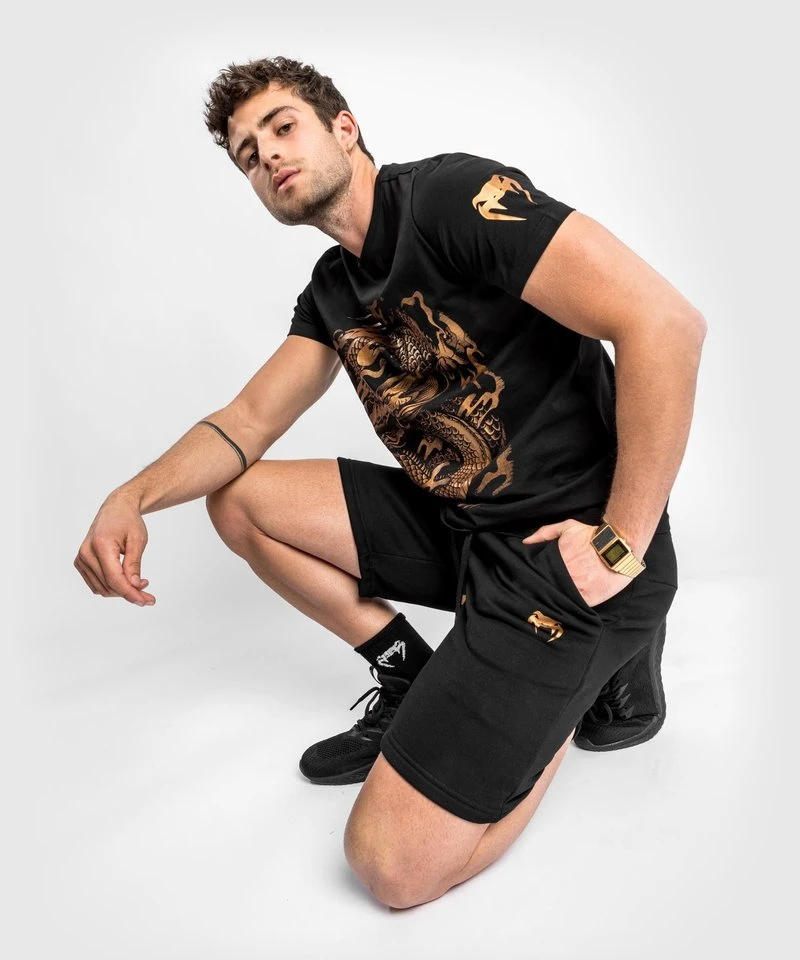 Venum DRAGON'S FLIGHT T-shirt Zwart Brons - Image 5