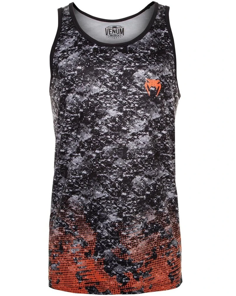 Venum Dry Tech Tramo Tanktop Zwart Oranje - Image 3