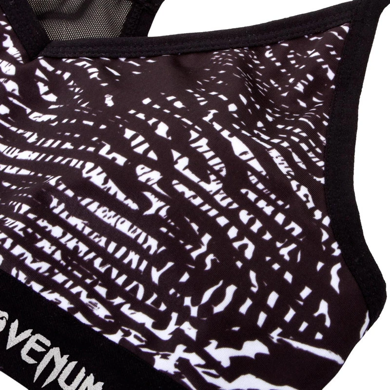 Venum Dune Dames Sport Beha Zwart Wit Venum Fitness Store - Image 5