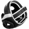 Venum ELITE Headgear Kickboks Hoofdbeschermer Zwart Wit