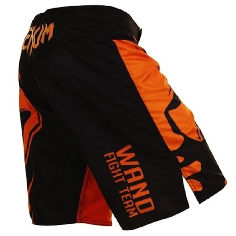 Venum Fightshort Wanderlei Silva Wand Shadow Zwart Oranje - Image 3