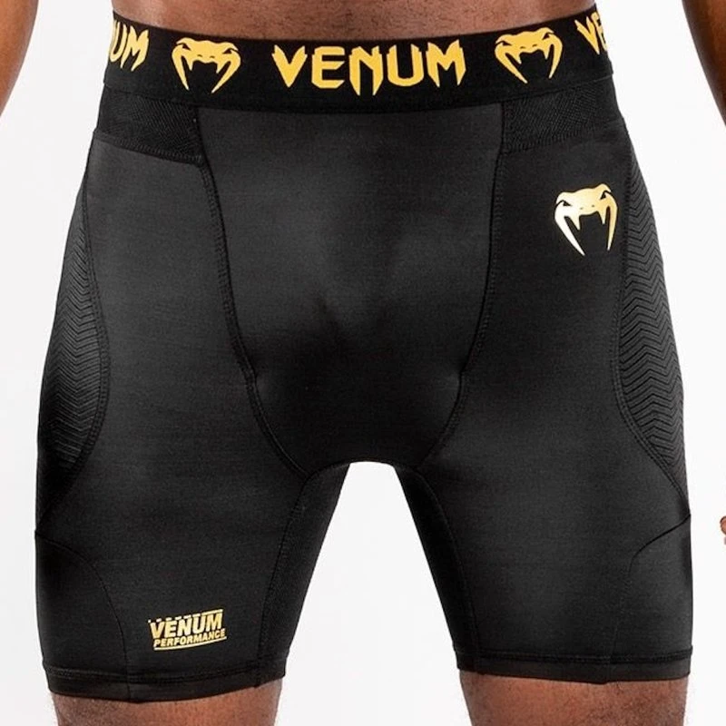 Venum G-Fit Compressie Short Zwart Goud - Image 2