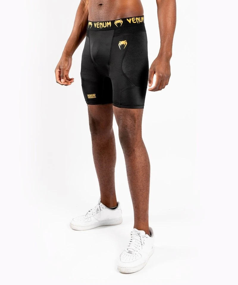 Venum G-Fit Compressie Short Zwart Goud - Image 3