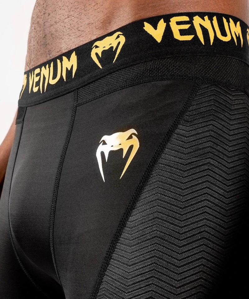 Venum G-Fit Compressie Short Zwart Goud - Image 4