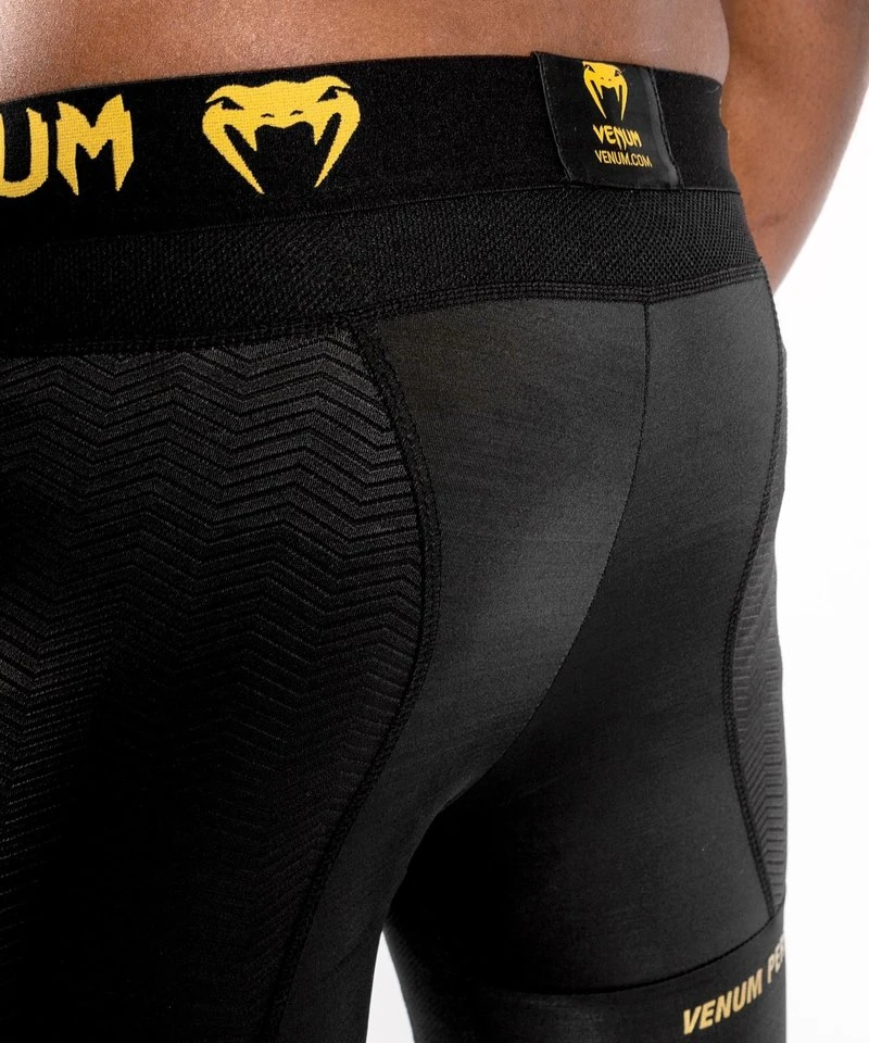 Venum G-Fit Compressie Short Zwart Goud