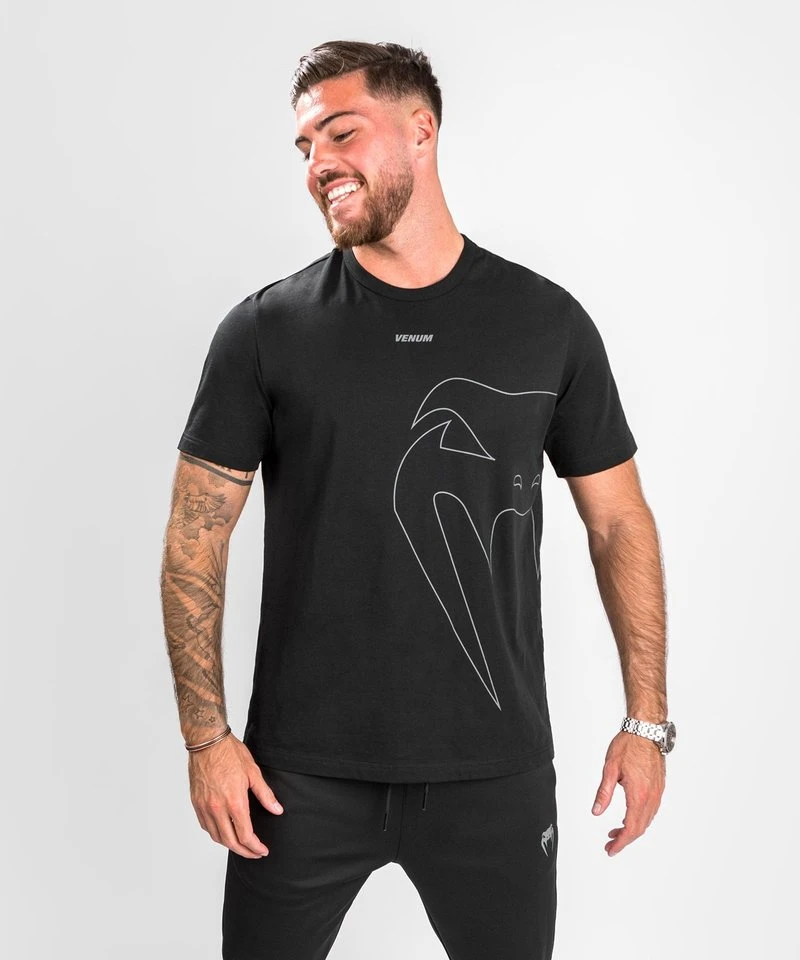 Venum Giant Connect T-shirt Zwart - Vechtsport Kleding - Image 2