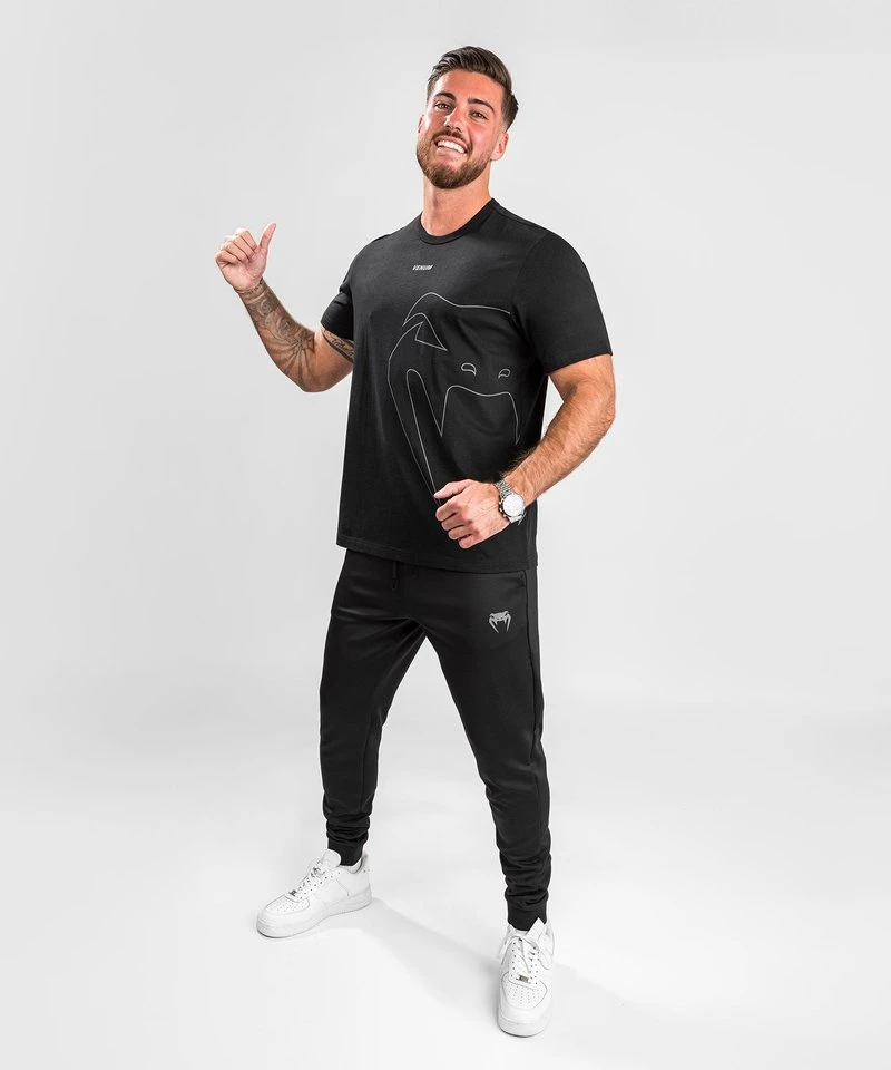 Venum Giant Connect T-shirt Zwart - Vechtsport Kleding - Image 3