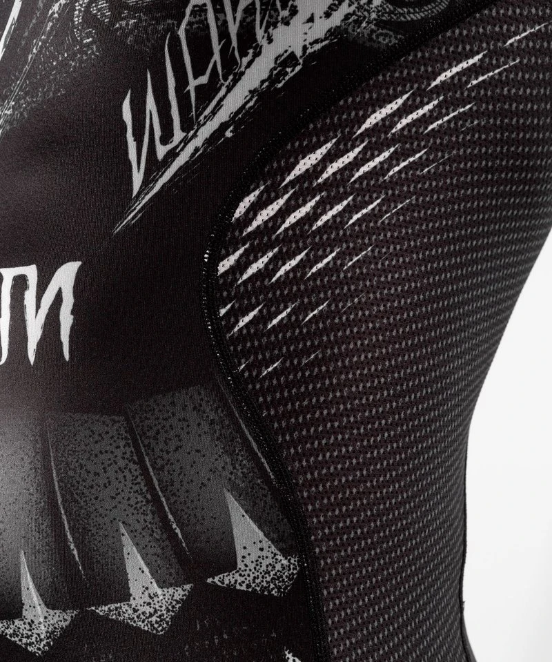 Venum GLDTR 4.0 Rash Guard Zwart Wit - Image 3
