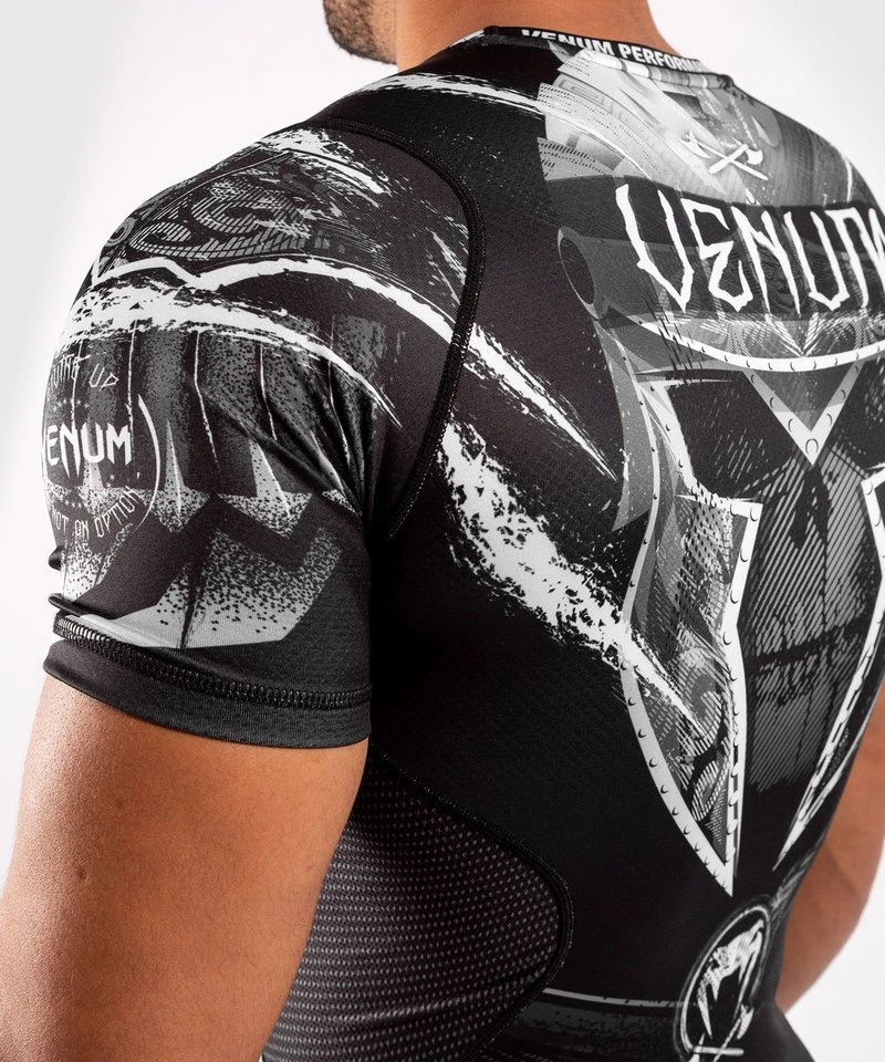 Venum GLDTR 4.0 Rash Guard Zwart Wit - Image 4