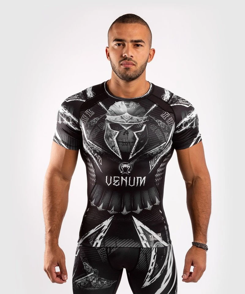 Venum GLDTR 4.0 Rash Guard Zwart Wit - Image 5