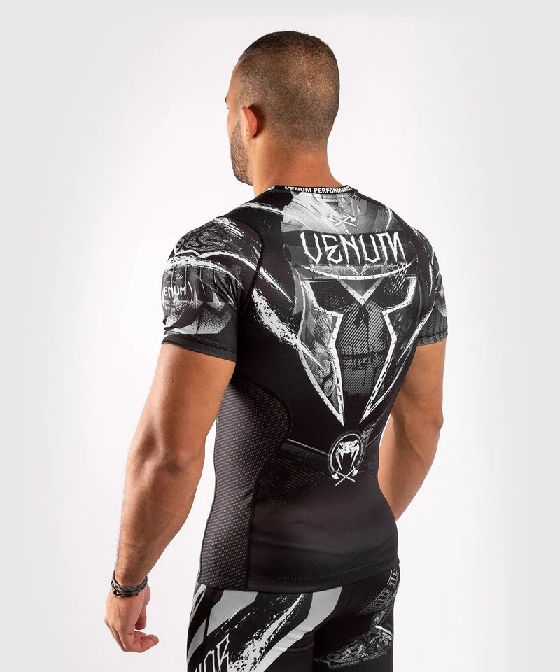 Venum GLDTR 4.0 Rash Guard Zwart Wit - Image 8