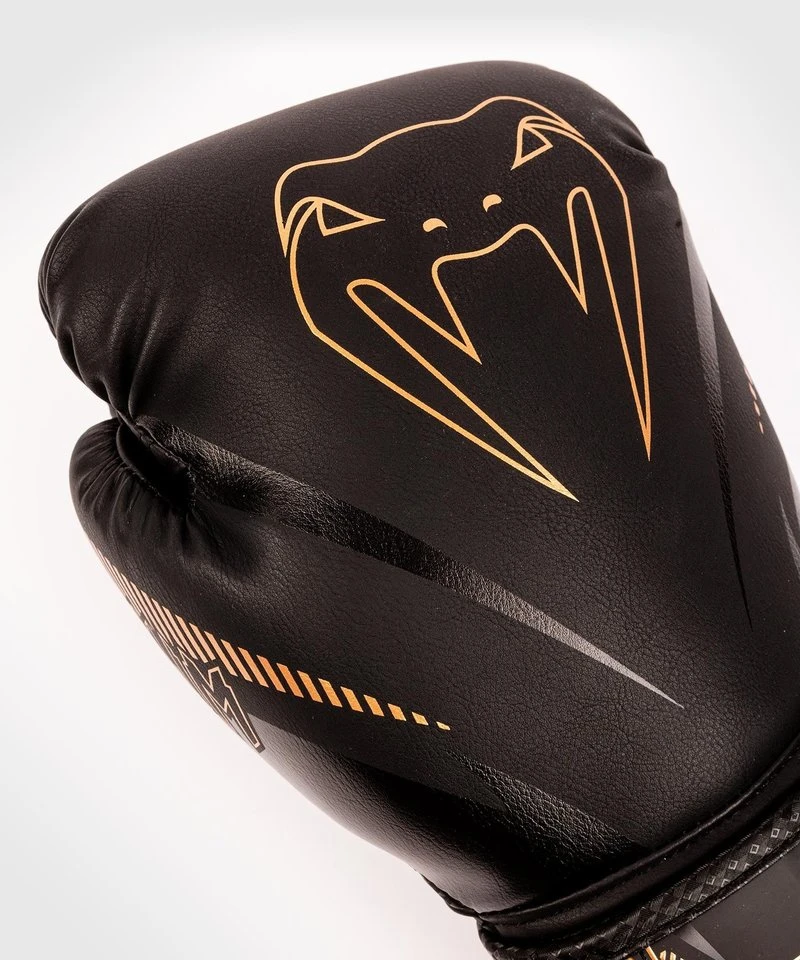 Venum Impact Muay Thai Bokshandschoenen Zwart Brons