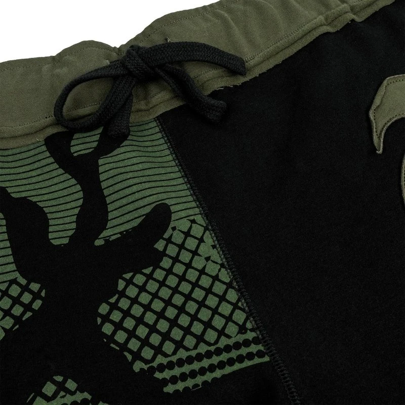 Venum Katoen Trainingsbroek Assault Zwart Camo Groen - Image 8