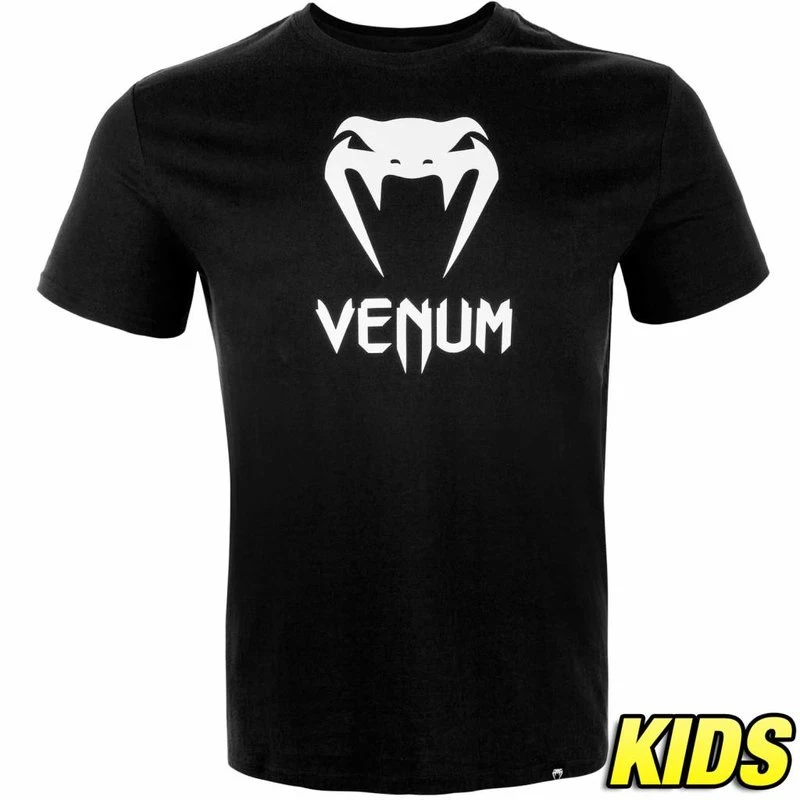Venum Kleding Classic T Shirt Zwart Kids