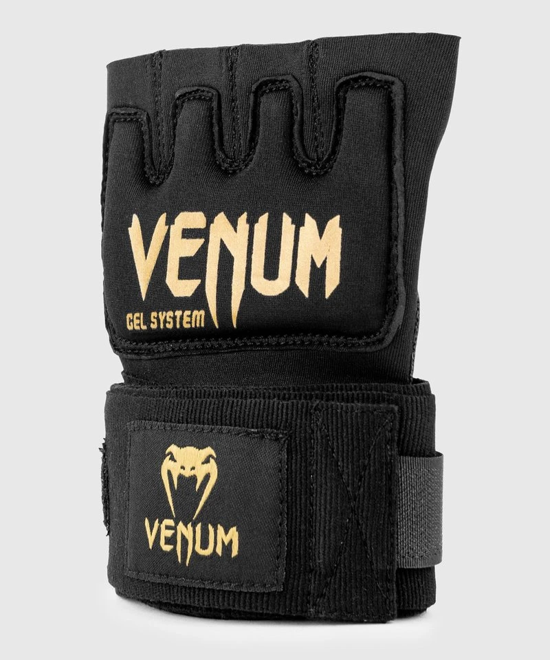 Venum Kontact Gel Glove Wraps Zwart Goud