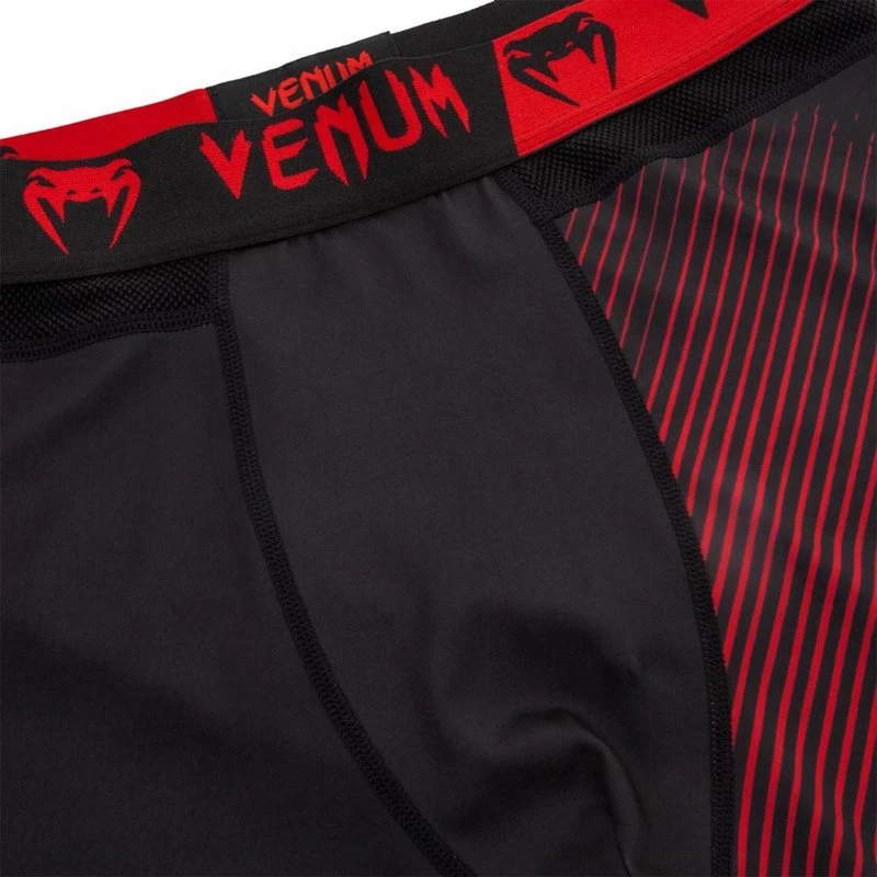 Venum Legging NoGI 2.0 Tight Spats Zwart Rood - BJJ Kleding - Image 2