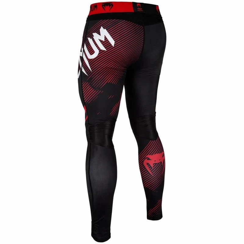 Venum Legging NoGI 2.0 Tight Spats Zwart Rood - BJJ Kleding - Image 3