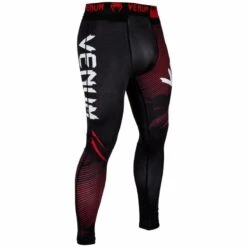 Venum Legging NoGI 2.0 Tight Spats Zwart Rood - BJJ Kleding